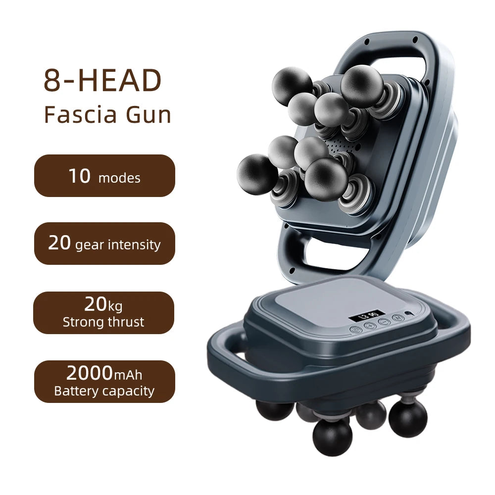 FirmBliss™ FasciaWave – 42-Head Full-Body Massage Gun