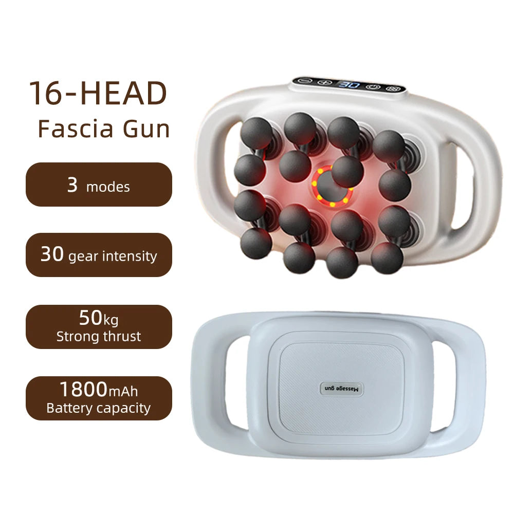 FirmBliss™ FasciaWave – 42-Head Full-Body Massage Gun