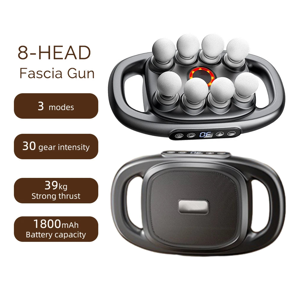 FirmBliss™ FasciaWave – 42-Head Full-Body Massage Gun