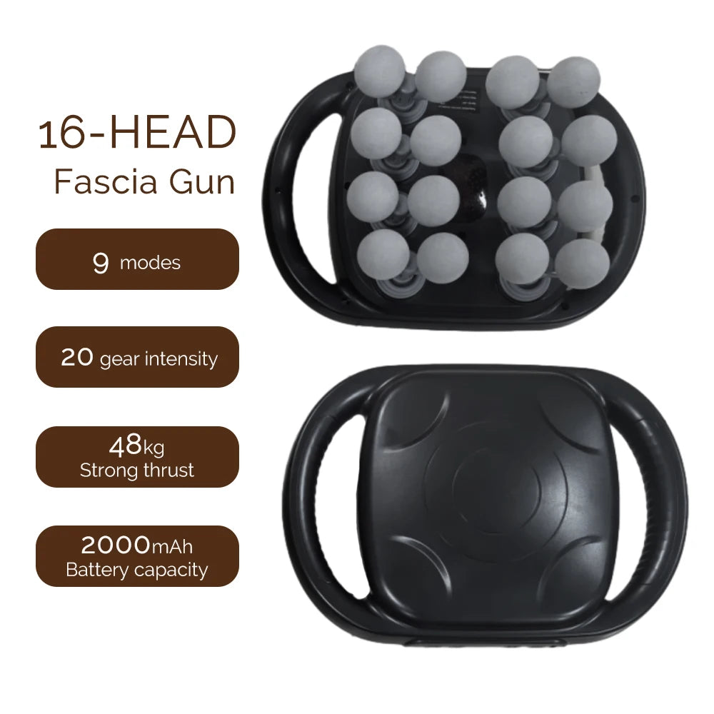 FirmBliss™ FasciaWave – 42-Head Full-Body Massage Gun