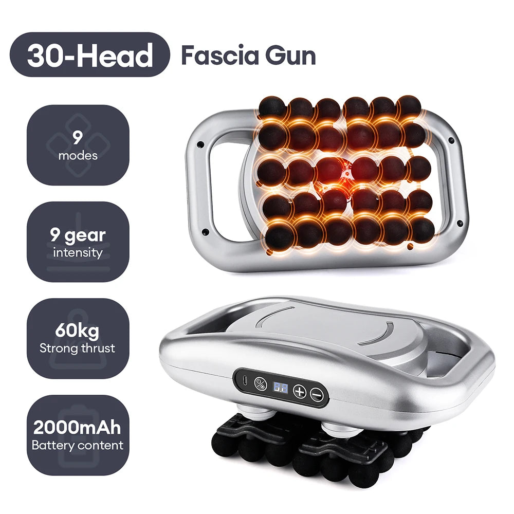 FirmBliss™ FasciaWave – 42-Head Full-Body Massage Gun