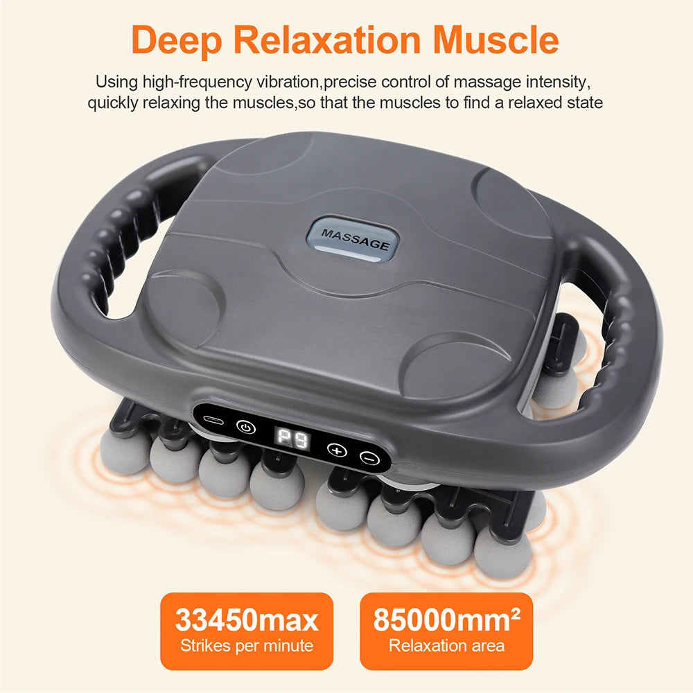 FirmBliss™ FasciaWave – 42-Head Full-Body Massage Gun