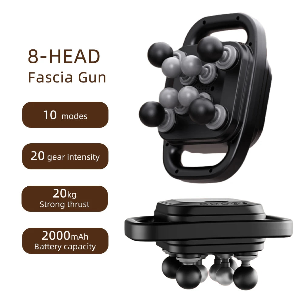 FirmBliss™ FasciaWave – 42-Head Full-Body Massage Gun
