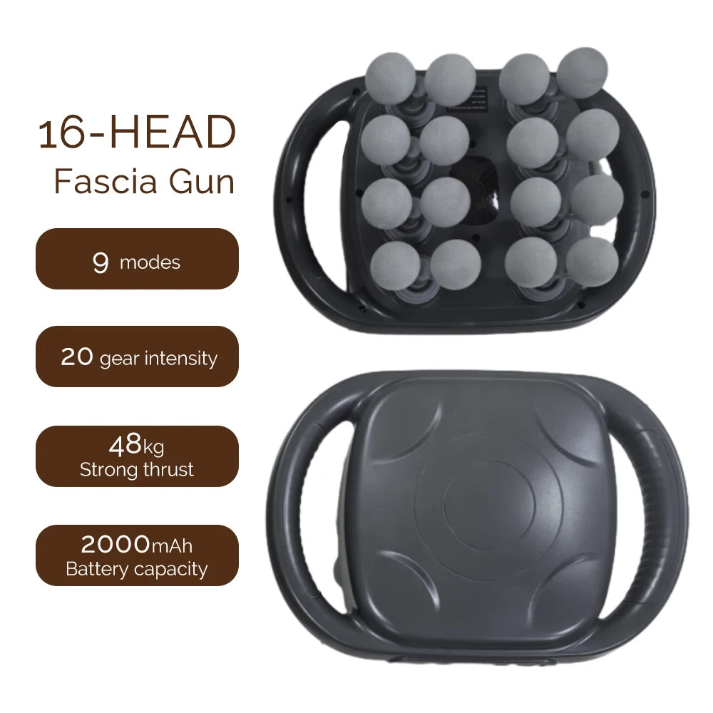 FirmBliss™ FasciaWave – 42-Head Full-Body Massage Gun