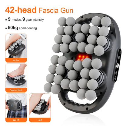 FirmBliss™ FasciaWave – 42-Head Full-Body Massage Gun