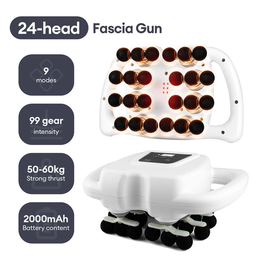 FirmBliss™ FasciaWave – 42-Head Full-Body Massage Gun